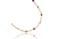 Collana con quarzi e granati - Asta Preziosi