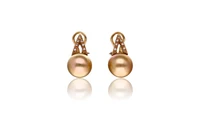 Paio di orecchini con perle e diamanti - Asta Preziosi