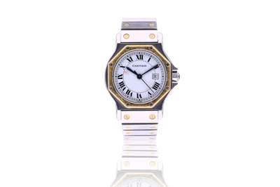 Cartier Santos Octagon - Asta Preziosi Cartier Santos Octagon - Asta Preziosi