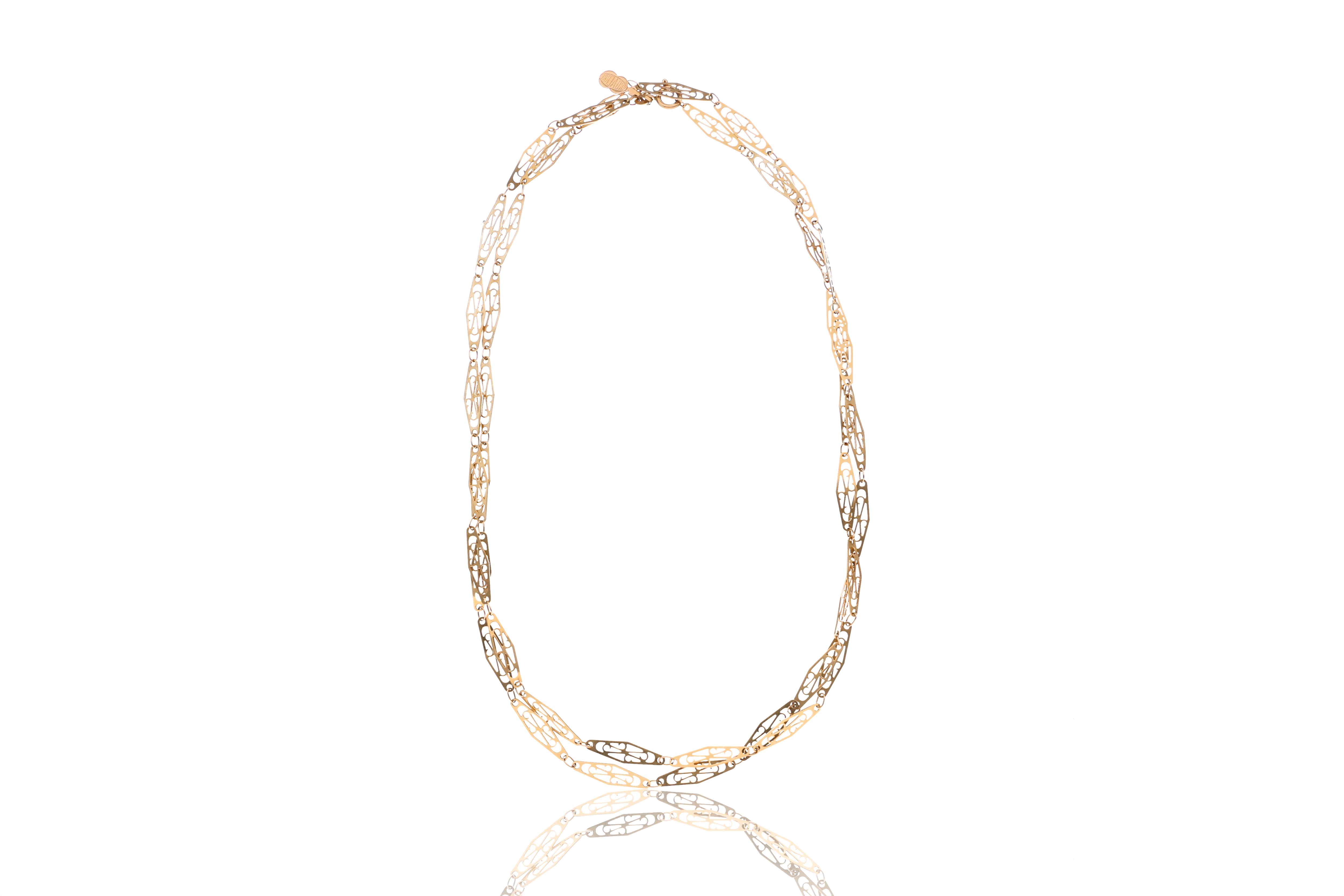 Collana in oro - Asta Preziosi