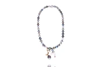 Collana con perle coltivate e diamanti - Asta Preziosi