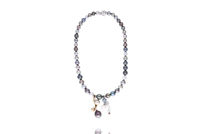 Collana con perle coltivate e diamanti - Asta Preziosi