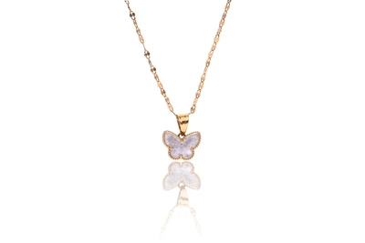 Collana e ciondolo con madreperla - Asta Preziosi