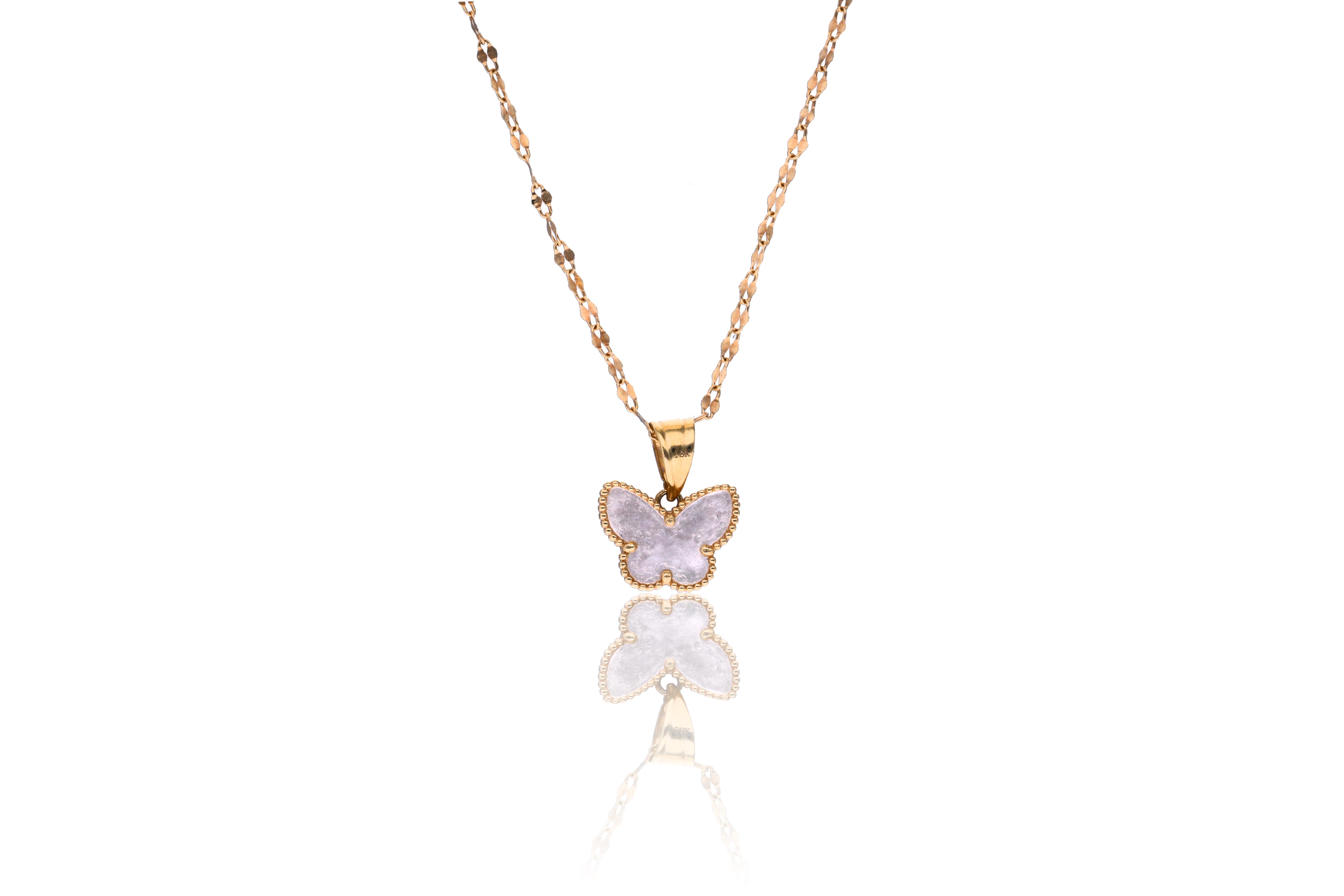 Collana e ciondolo con madreperla - Asta Preziosi