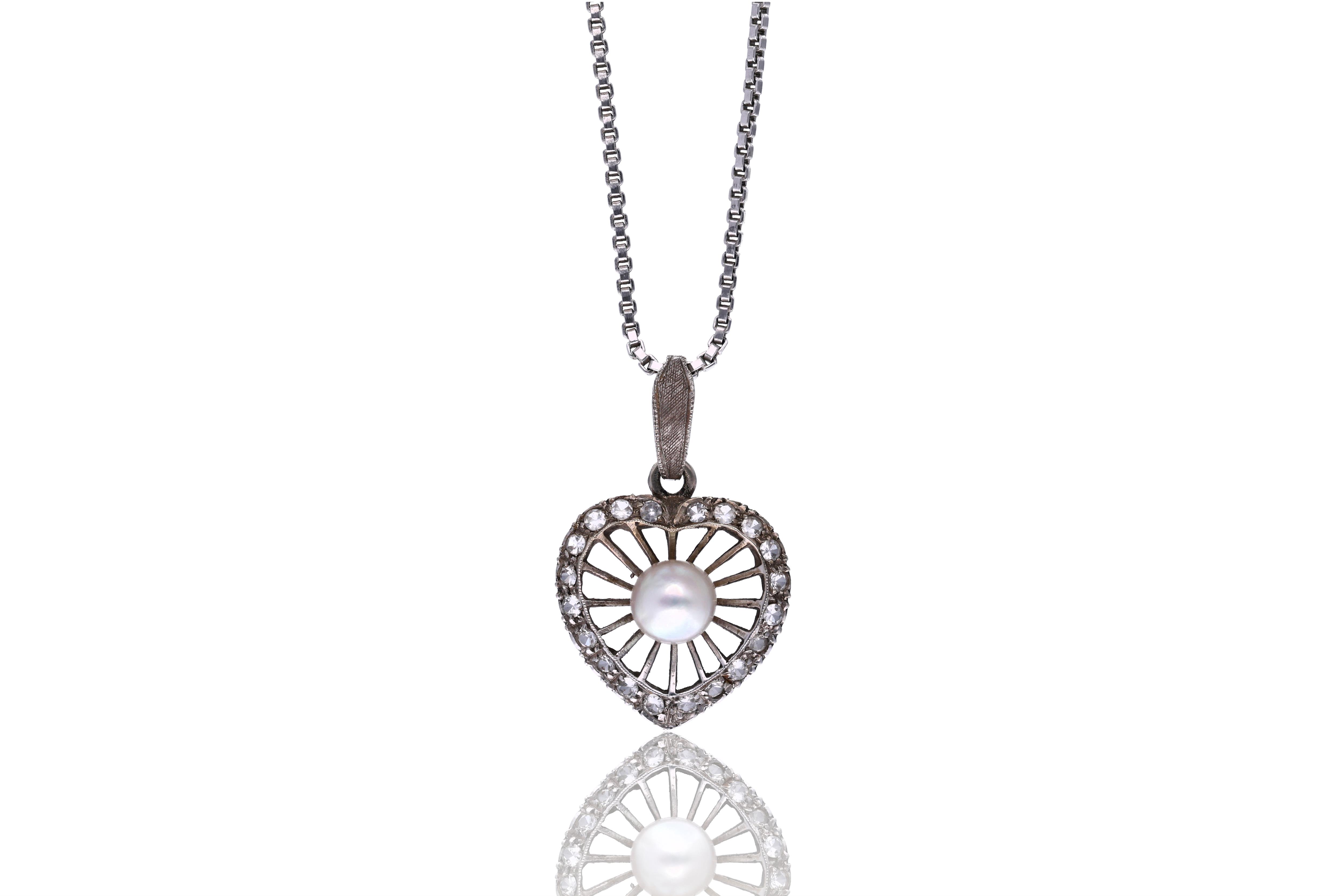 Collana e ciondolo con pietre e perla - Asta Preziosi Collana e ciondolo con pietre e perla - Asta Preziosi