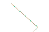 Bracciale con crisoprasio - Asta preziosi