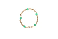 Bracciale con crisoprasio - Asta preziosi