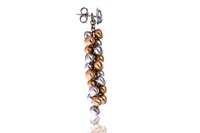 Chimento, paio di orecchini scomponibili in oro - Asta Preziosi