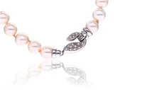 Collana di perle coltivate con diamanti - Asta Preziosi Collana di perle coltivate con diamanti - Asta Preziosi