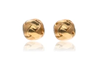 Paio di orecchini in oro - Asta Preziosi