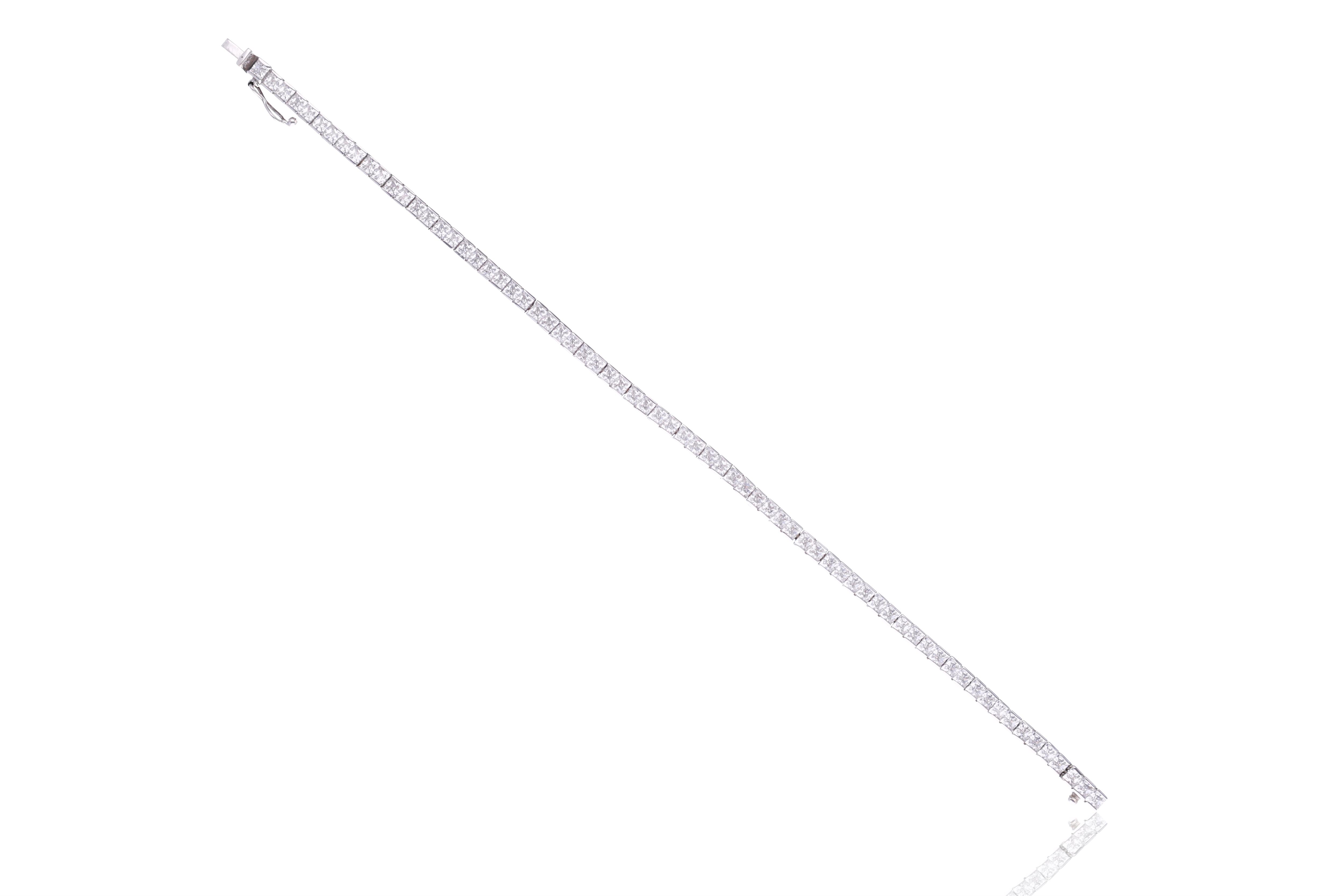 Bracciale tennis con pietre - Asta Preziosi