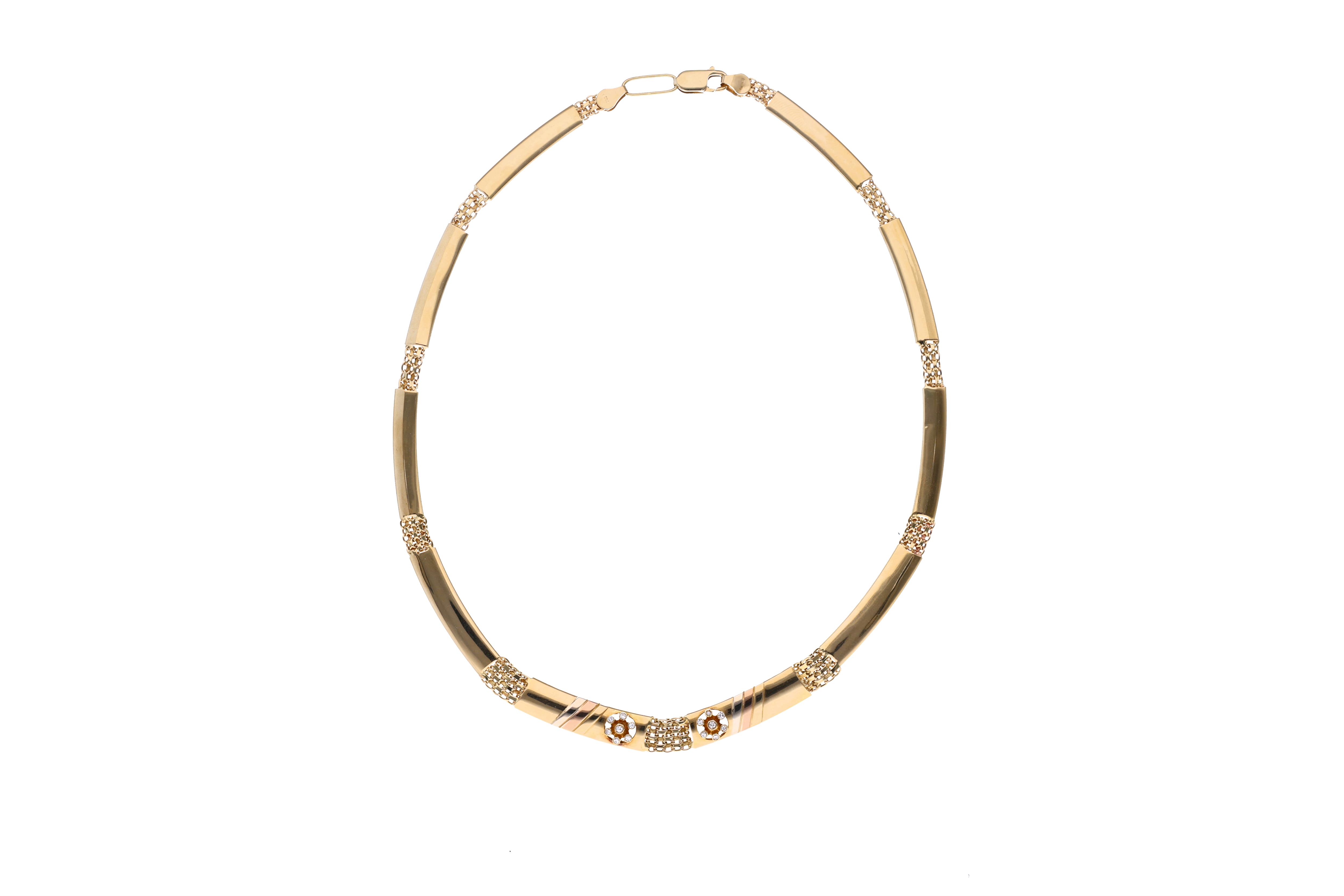 Collana con diamanti - Asta Preziosi