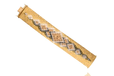 Bracciale a maglia morbida in oro - Asta Preziosi