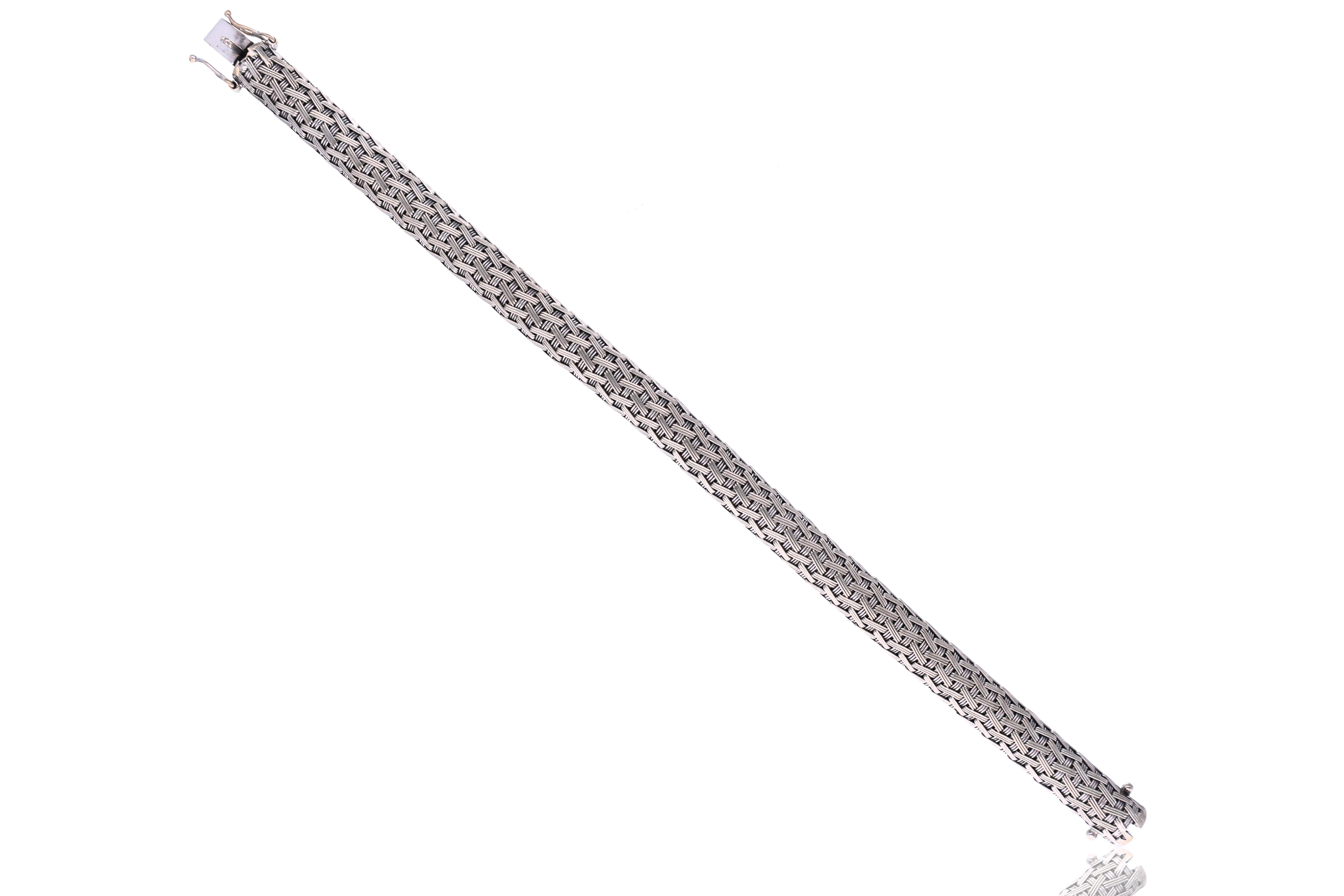 Bracciale a maglia morbida in oro - Asta Preziosi