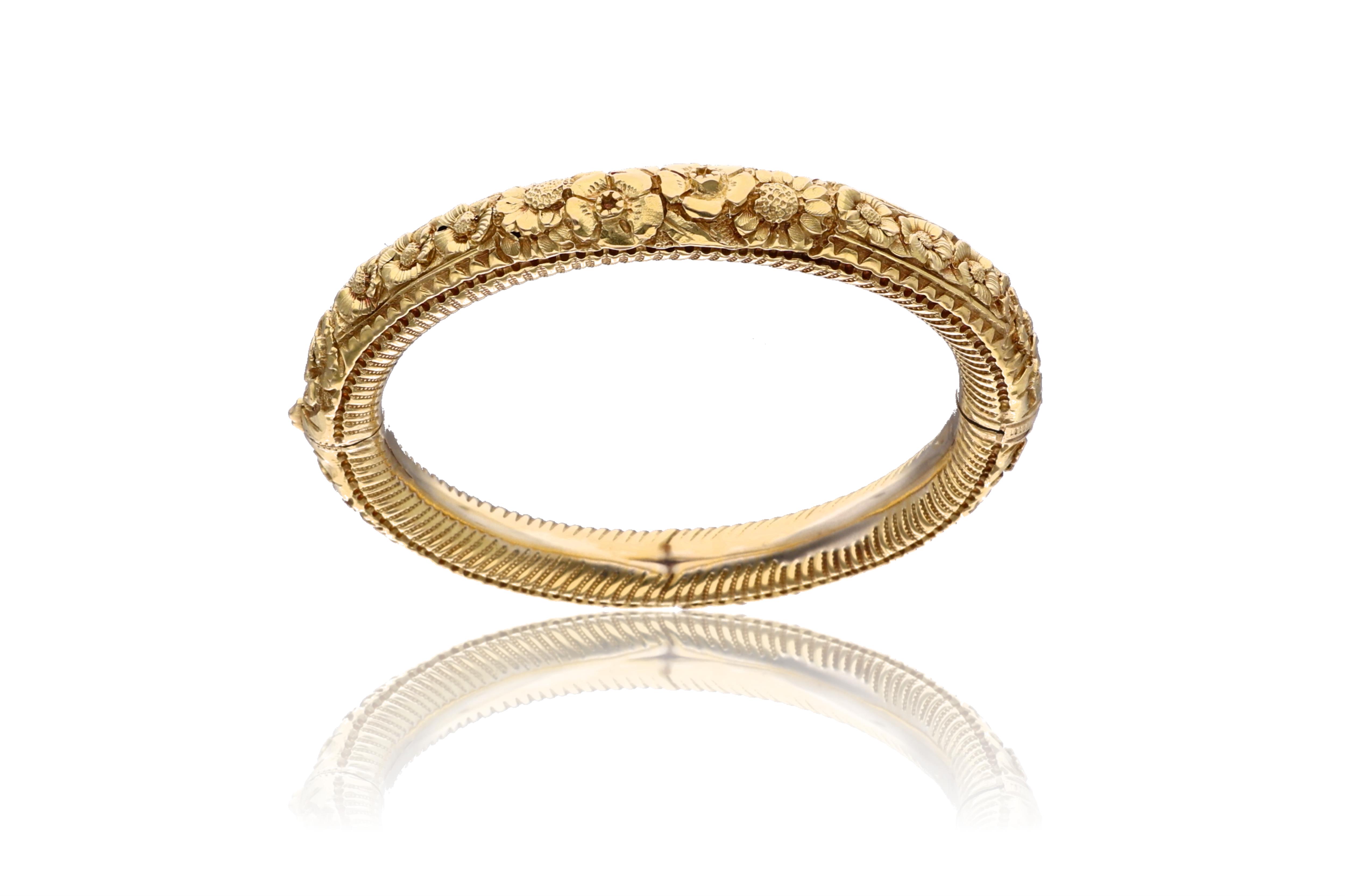 Bracciale rigido in oro - Asta Preziosi