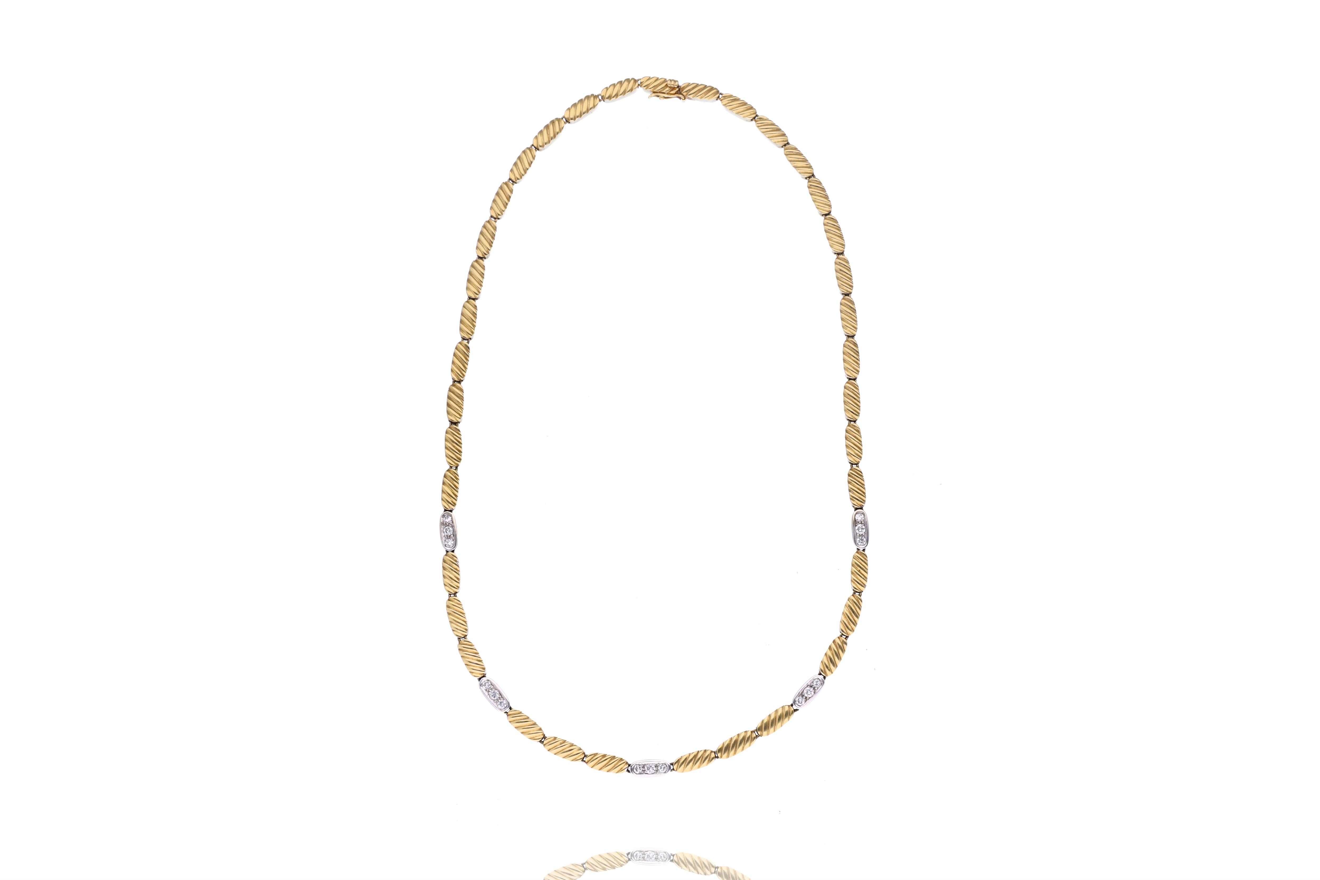 Collana con diamanti - Asta Preziosi