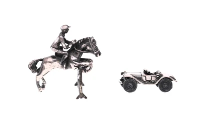 2 soprammobili in argento - Asta Preziosi