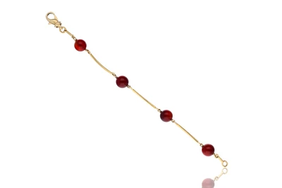 Bracciale con corniole - Asta Preziosi