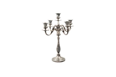 Candelabro in argento 800 - Asta Preziosi