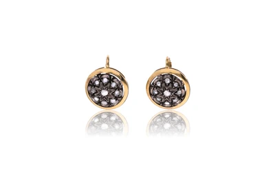 Paio di orecchini con diamanti - Asta Preziosi
