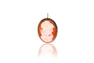 Spilla/ciondolo con cammeo - Asta Preziosi