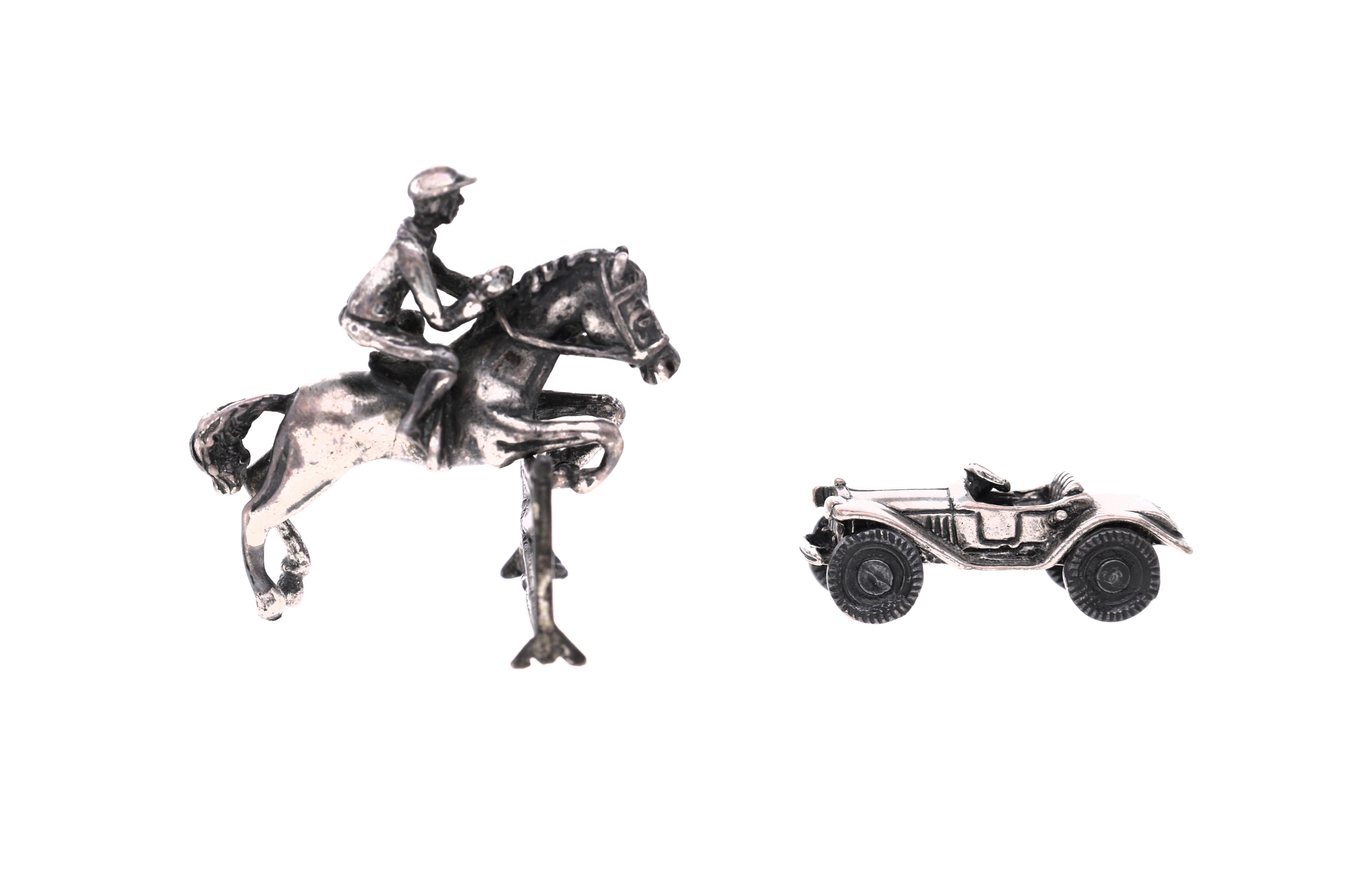 2 soprammobili in argento - Asta Preziosi