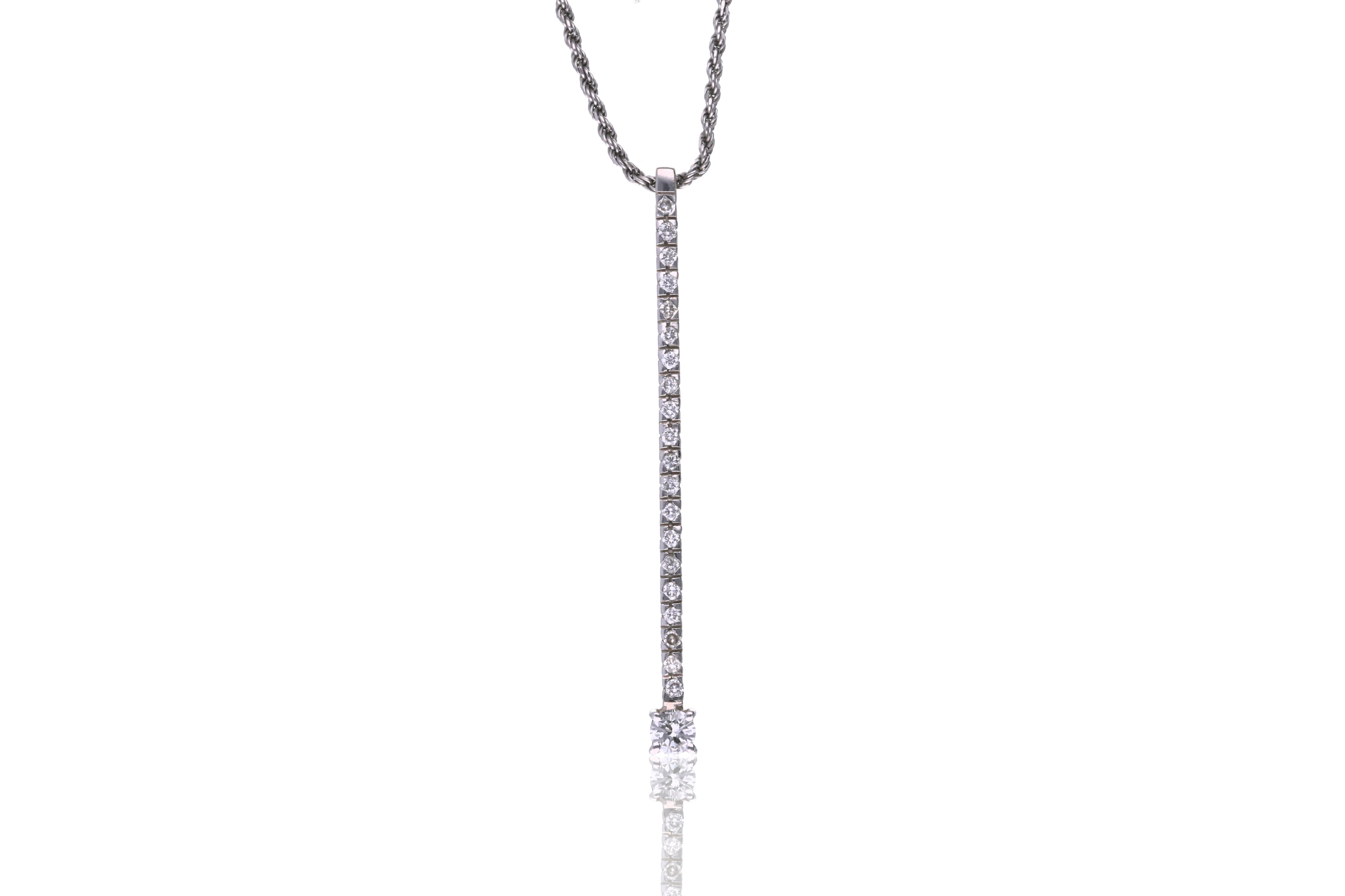 Collana e pendente con diamanti - Asta Preziosi Collana e pendente con diamanti - Asta Preziosi