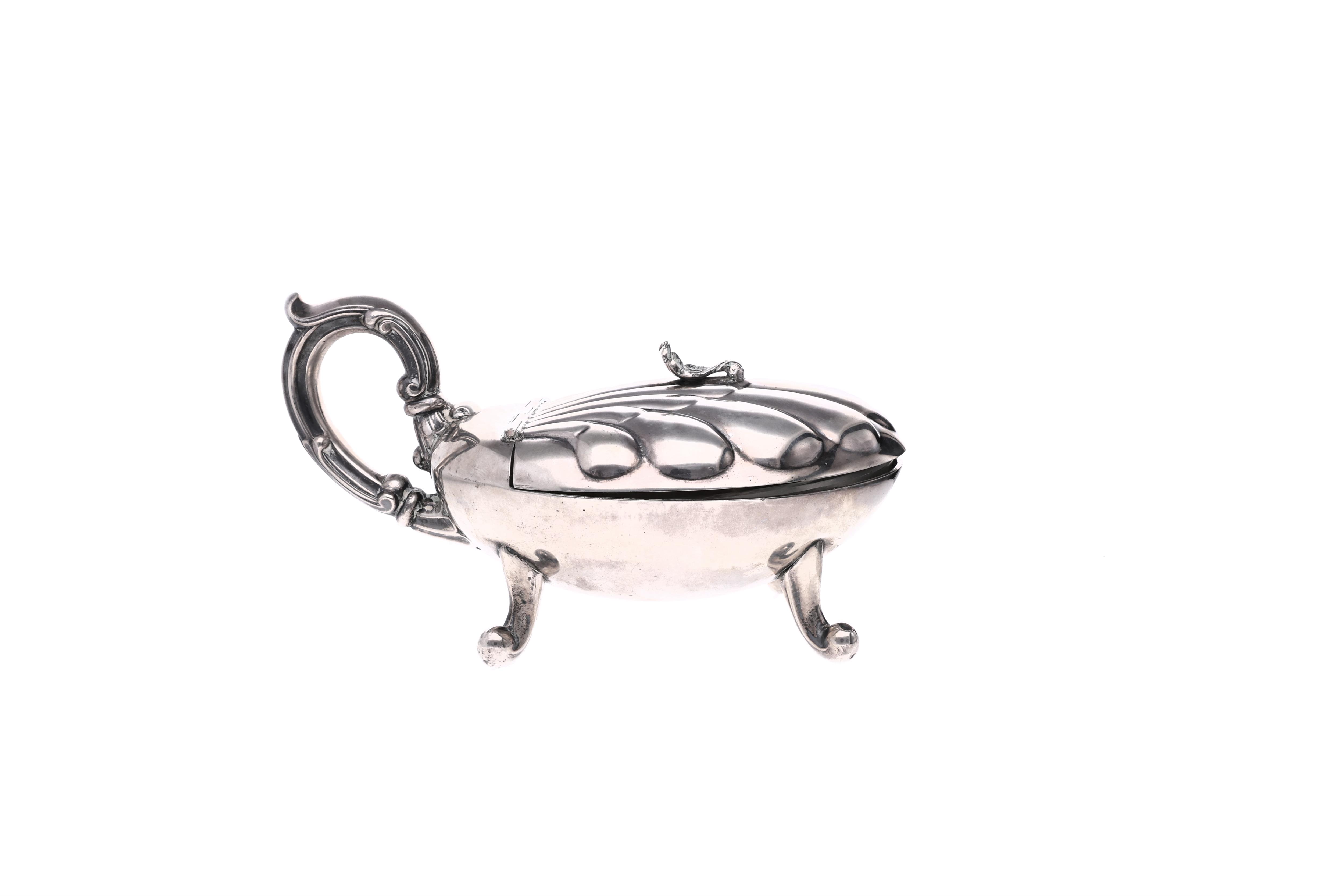 Formaggiera in argento - Asta Preziosi