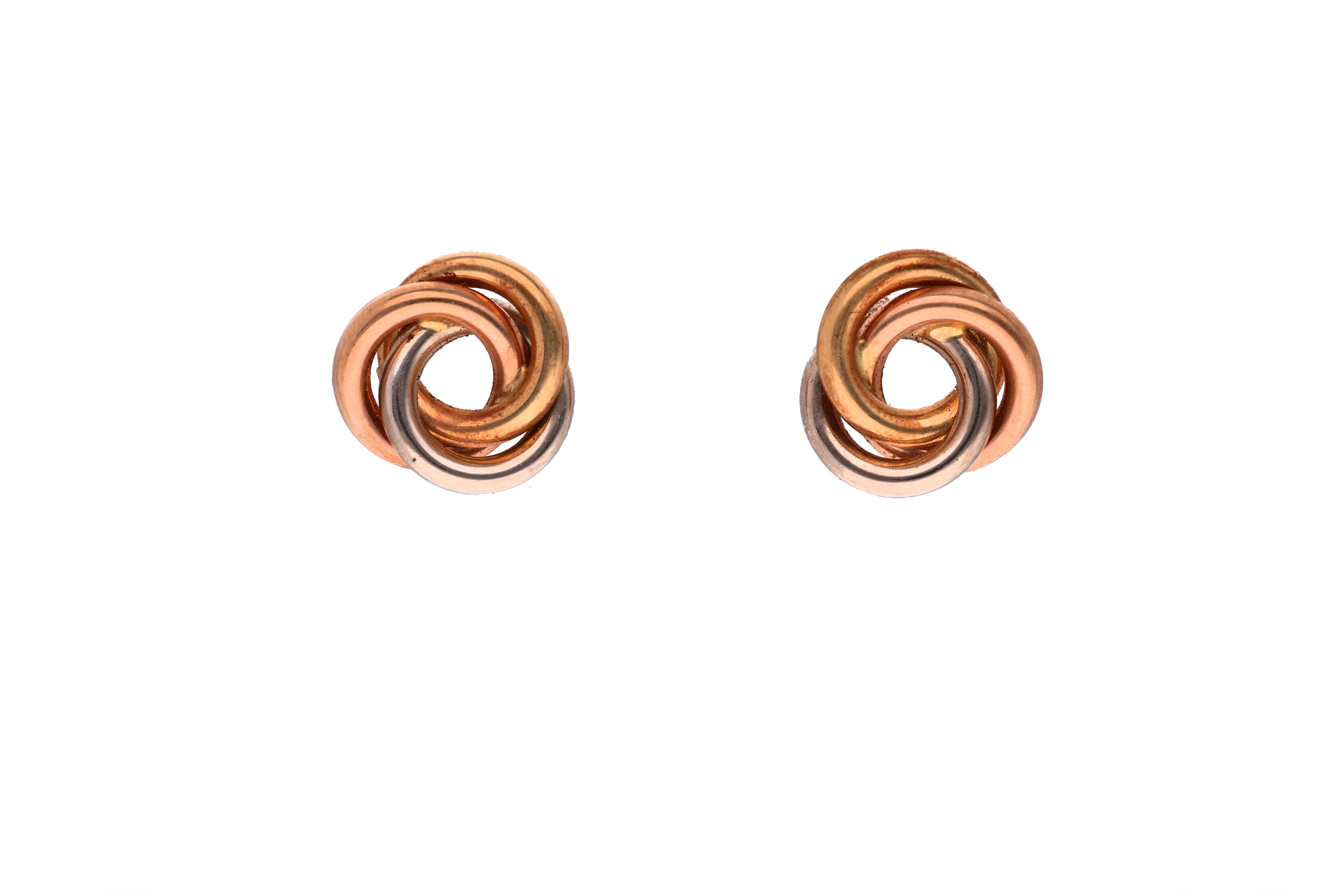 Paio di orecchini in oro - Asta Preziosi