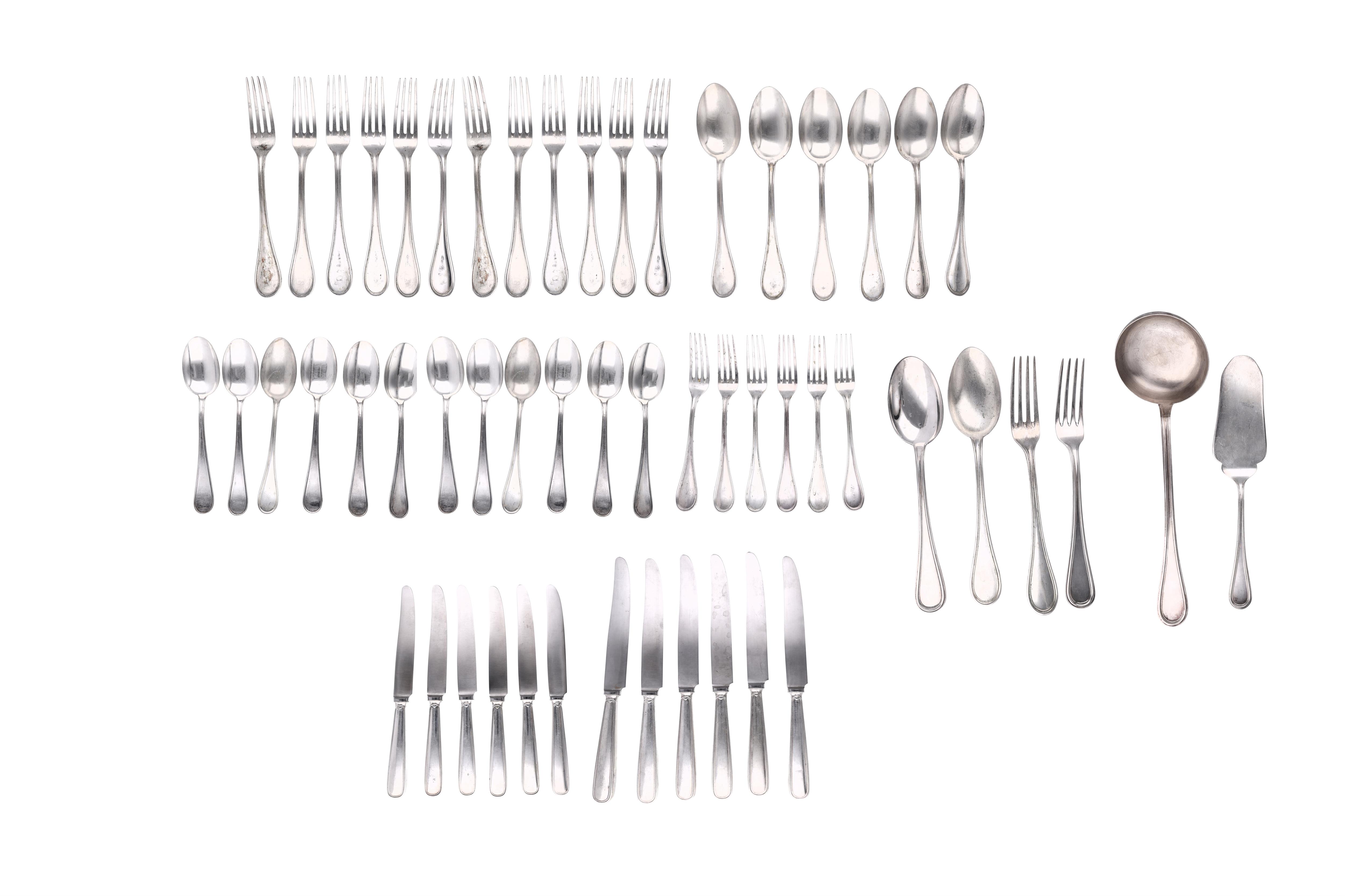 Posate in argento - Asta Preziosi