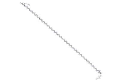 Bracciale con diamanti - Asta Preziosi