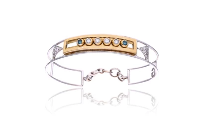 Bracciale con diamanti - Asta Preziosi