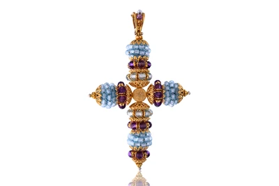 Ciondolo con pietre - Asta Preziosi