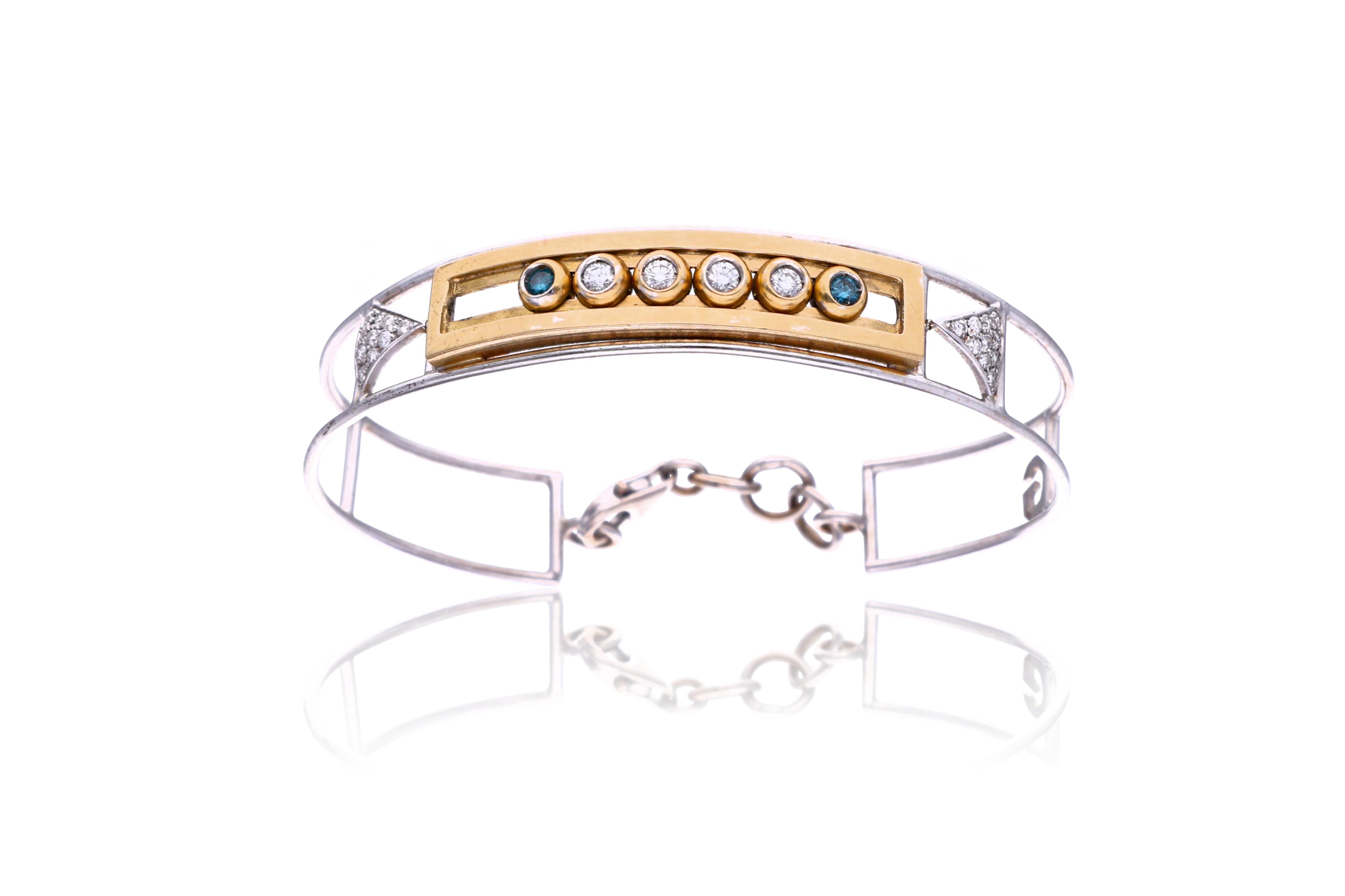 Bracciale con diamanti - Asta Preziosi