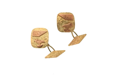 Due gemelli in oro - Asta Preziosi