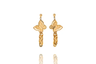 Paio di orecchini in oro - Asta Preziosi