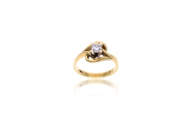 Anello con diamante - Asta Preziosi