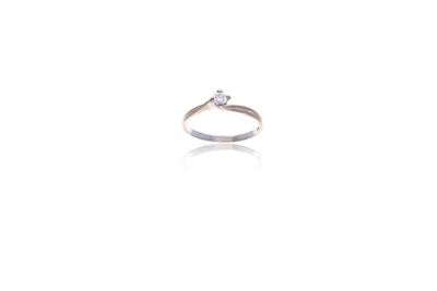 Anello con diamante - Asta Preziosi