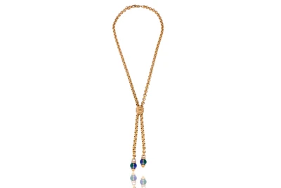 Collana con calcedoni - Asta Preziosi
