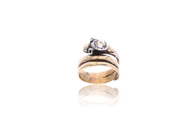 Anello con diamante - Asta Preziosi
