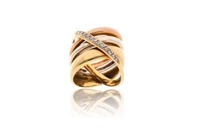 Anello con diamanti - Asta Preziosi