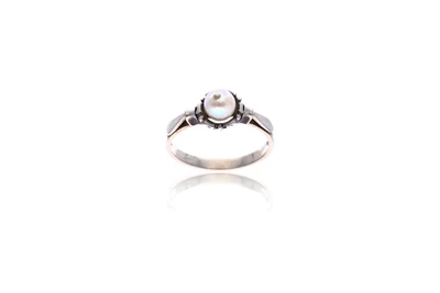 Anello con perla coltivata - Asta Preziosi