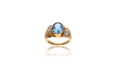 Anello con pietre in oro - Asta Preziosi