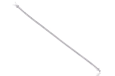 Bracciale con diamanti - Asta Preziosi