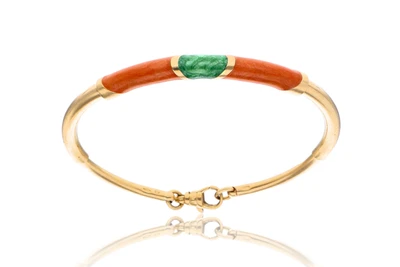 Bracciale semirigido con smalti - Asta Preziosi
