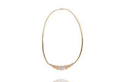 Collana con diamanti - Asta Preziosi