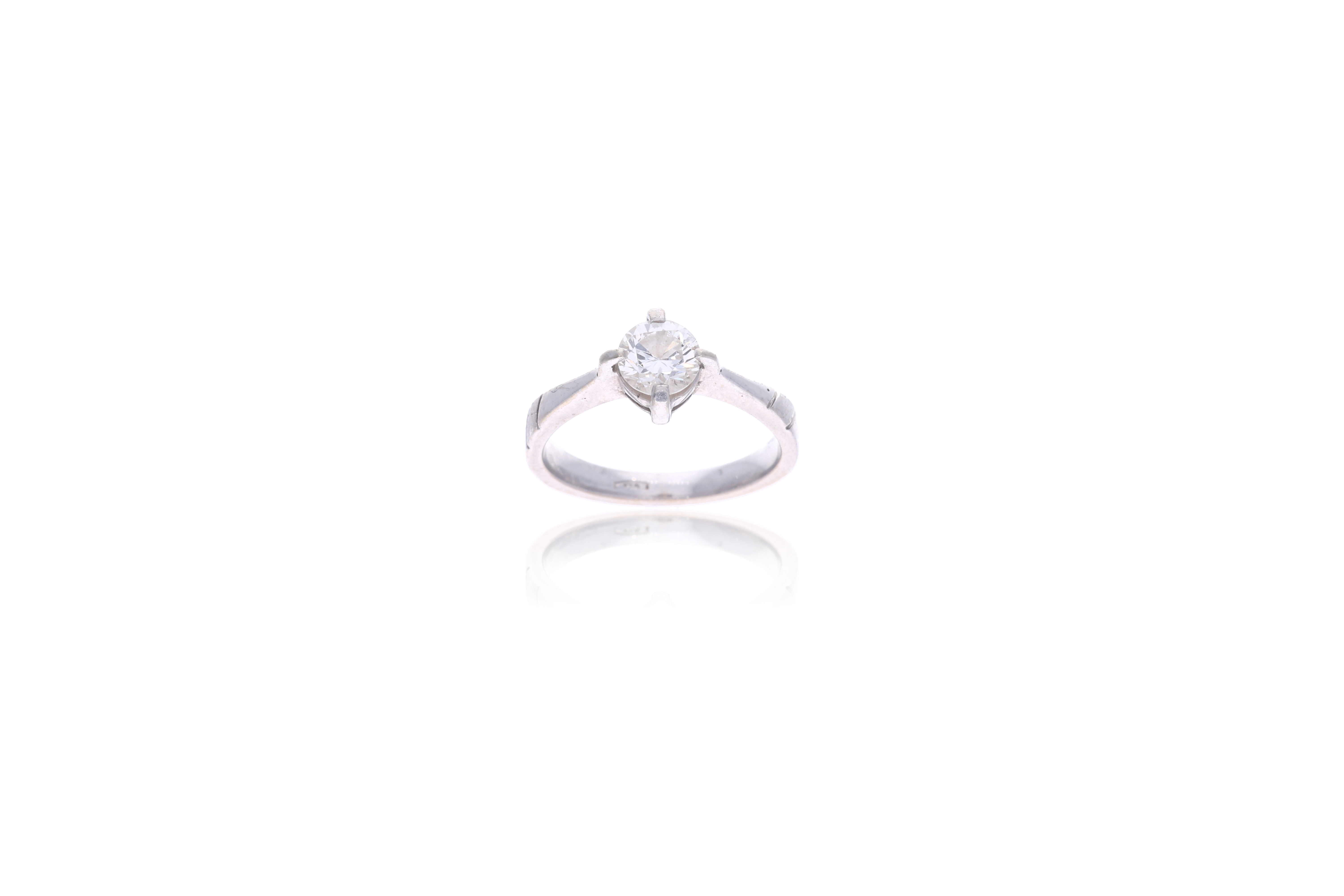 Anello con diamante - Asta Preziosi