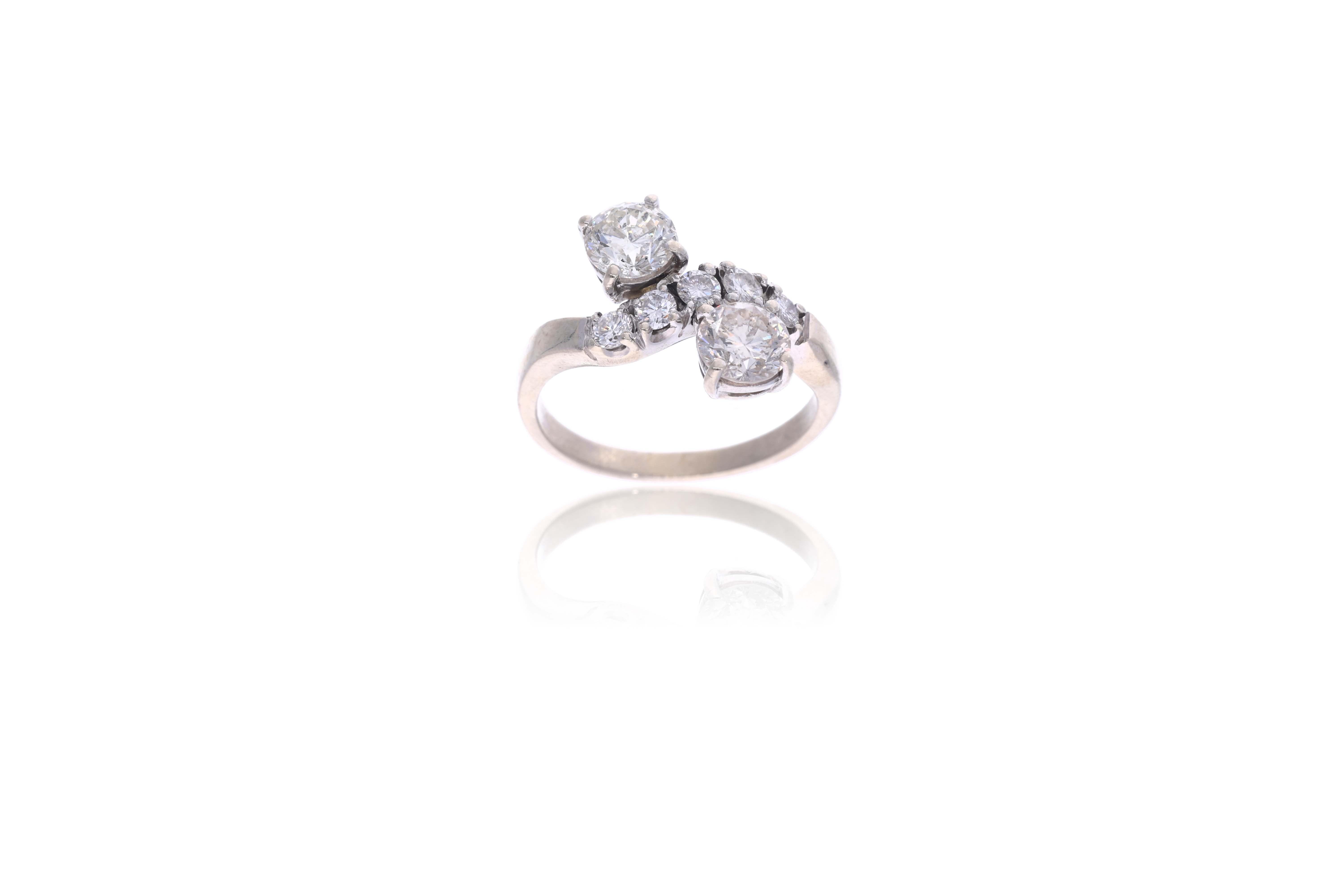 Anello con diamanti - Asta Preziosi