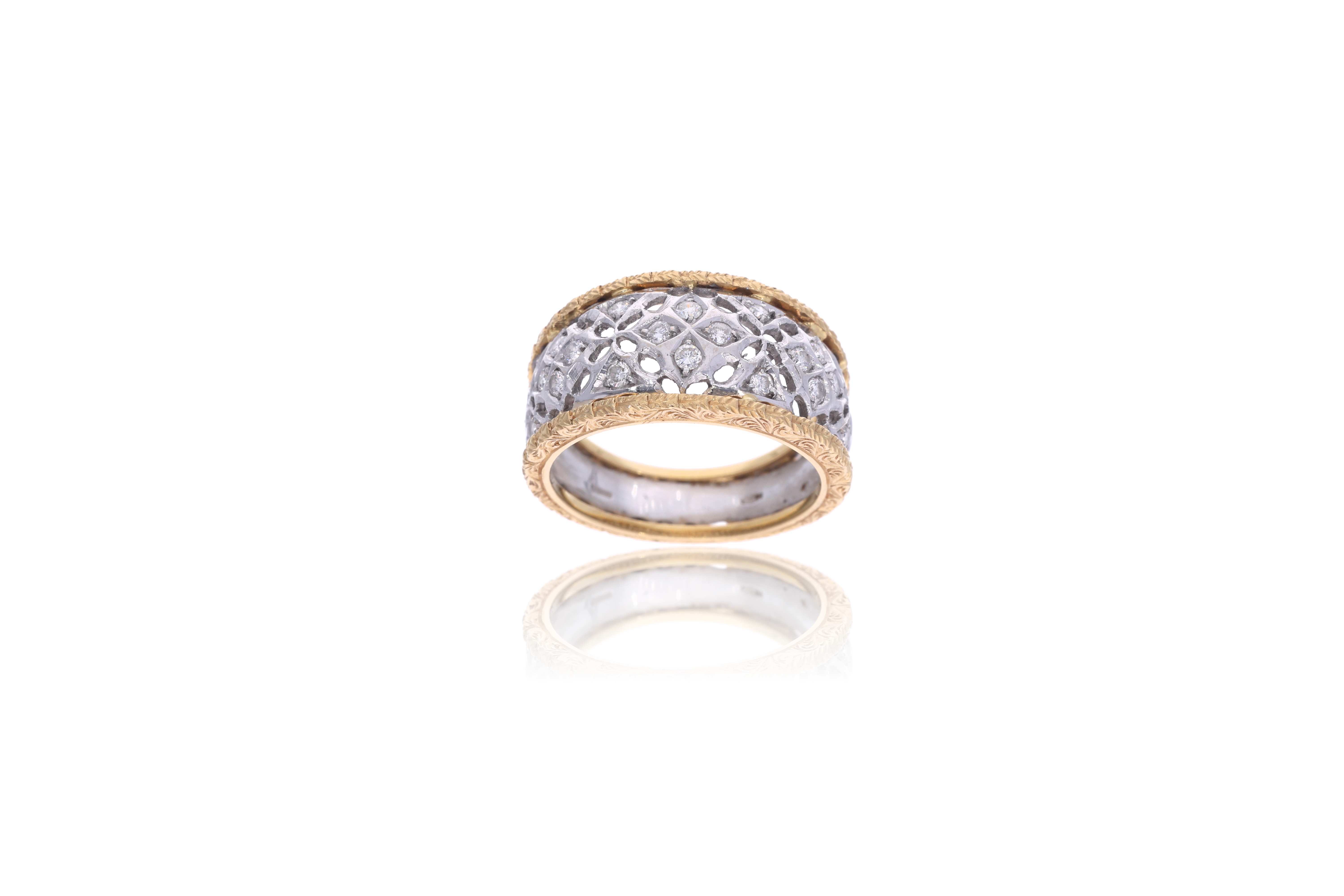 Anello con diamanti - Asta Preziosi