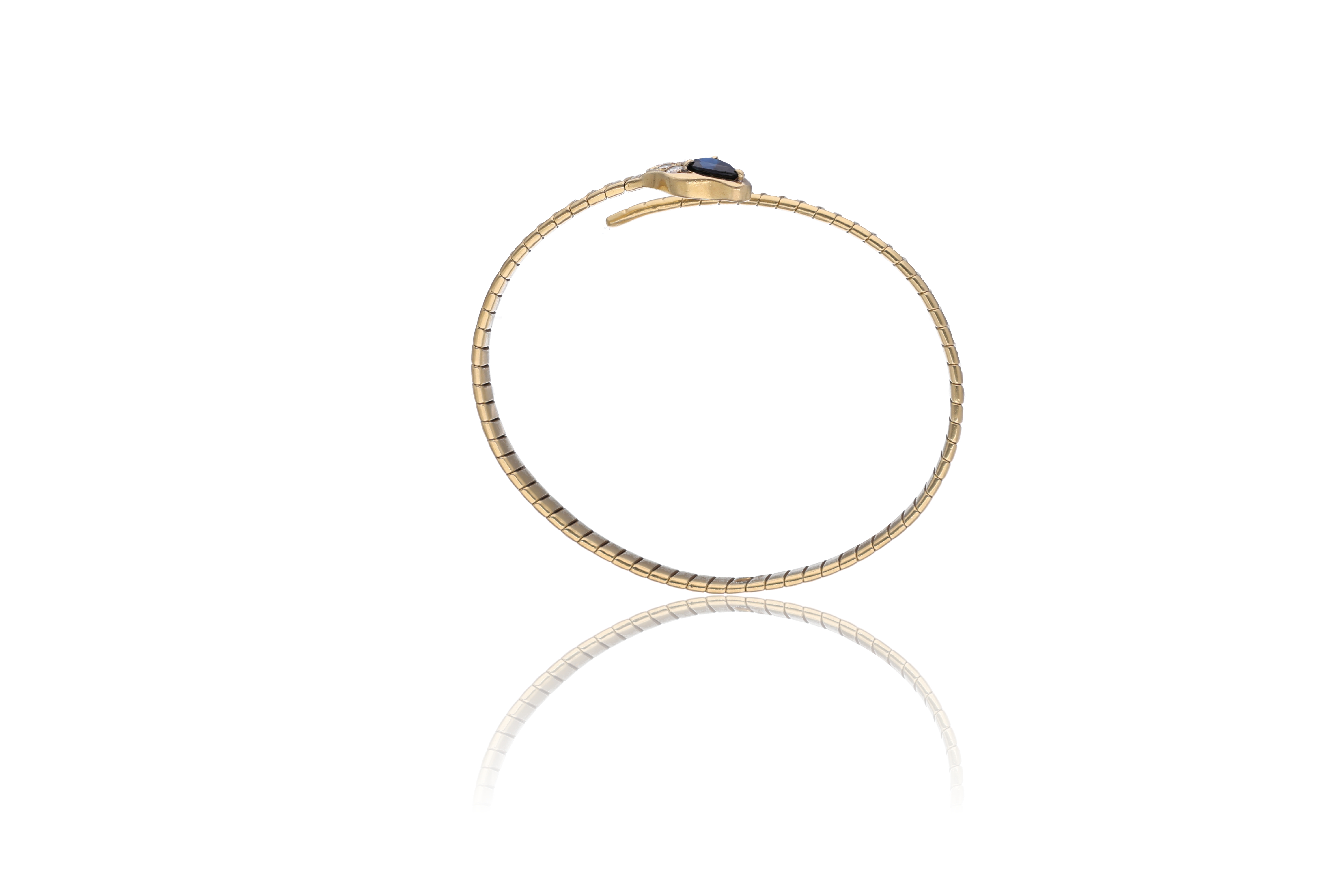 Bracciale con zaffiro e diamanti - Asta Preziosi